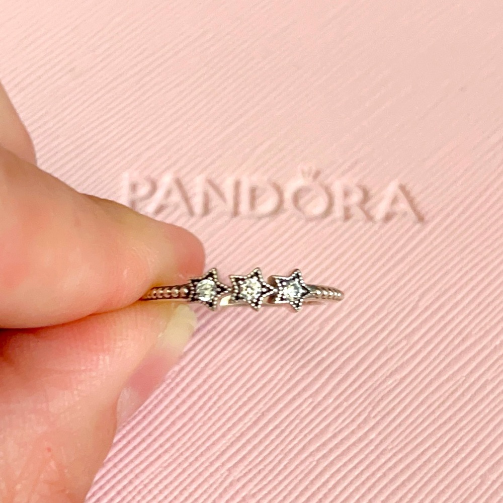 New Pandora Celestial Stars Ring Size 52 (6US)